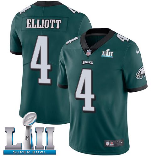 Men Philadelphia Eagles #4 Elliott Green Limited 2018 Super Bowl NFL Jerseys->philadelphia eagles->NFL Jersey
